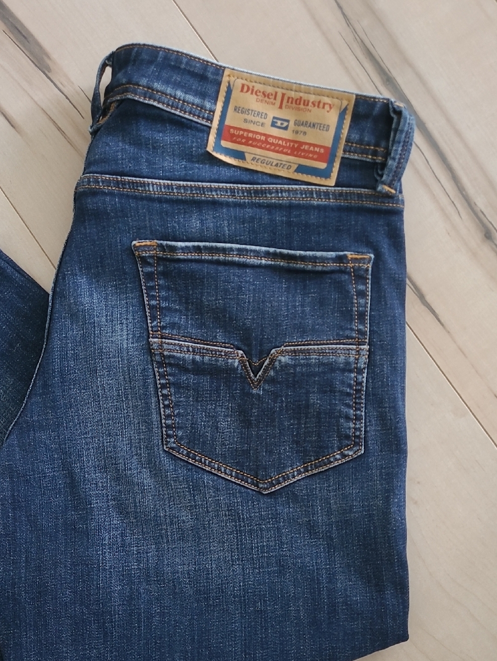 Diesel Men's 2024 Larkee-Beex Blue Jeans